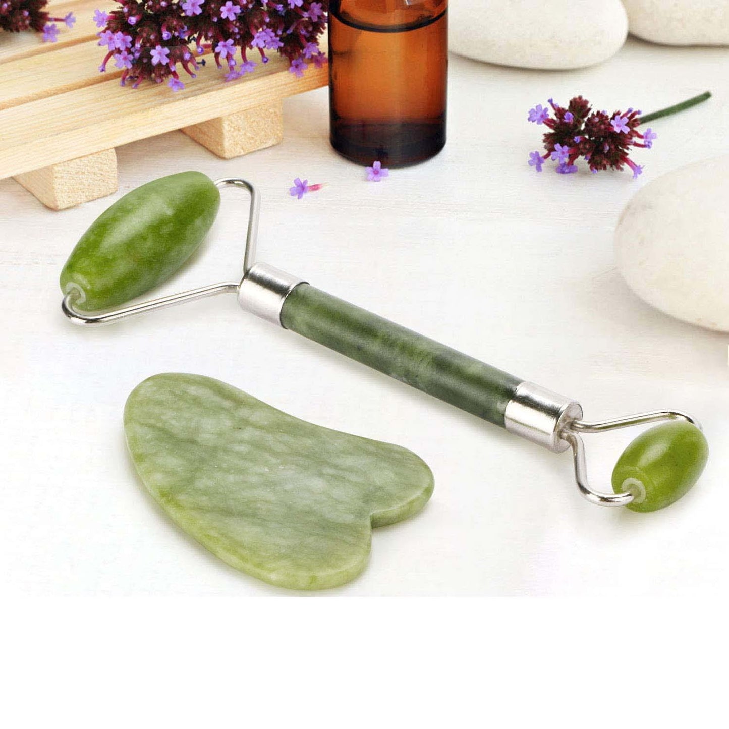 Jade Roller & Guasha Massage tool - Neda´s Beauty Shop
